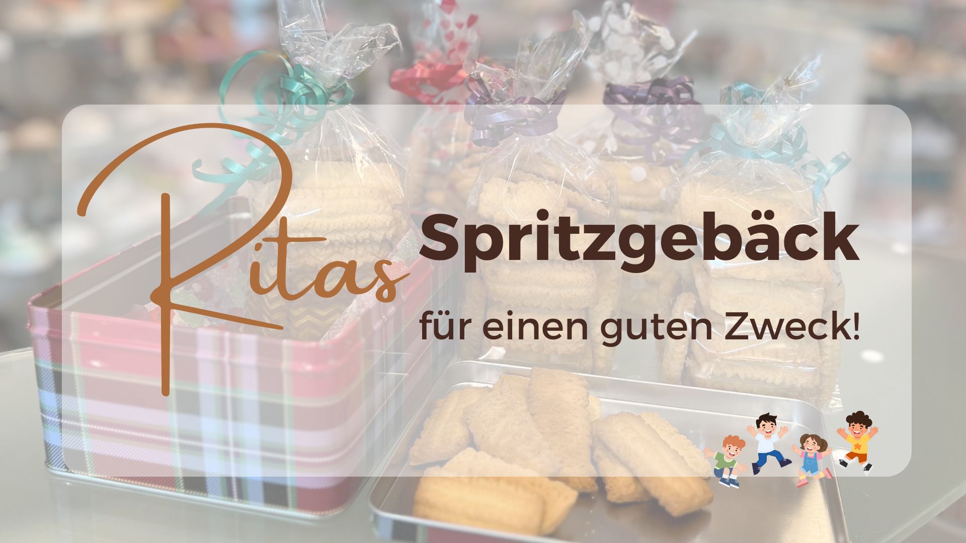 Ritas Spritzgebäck für einen guten Zweck Aktions Header